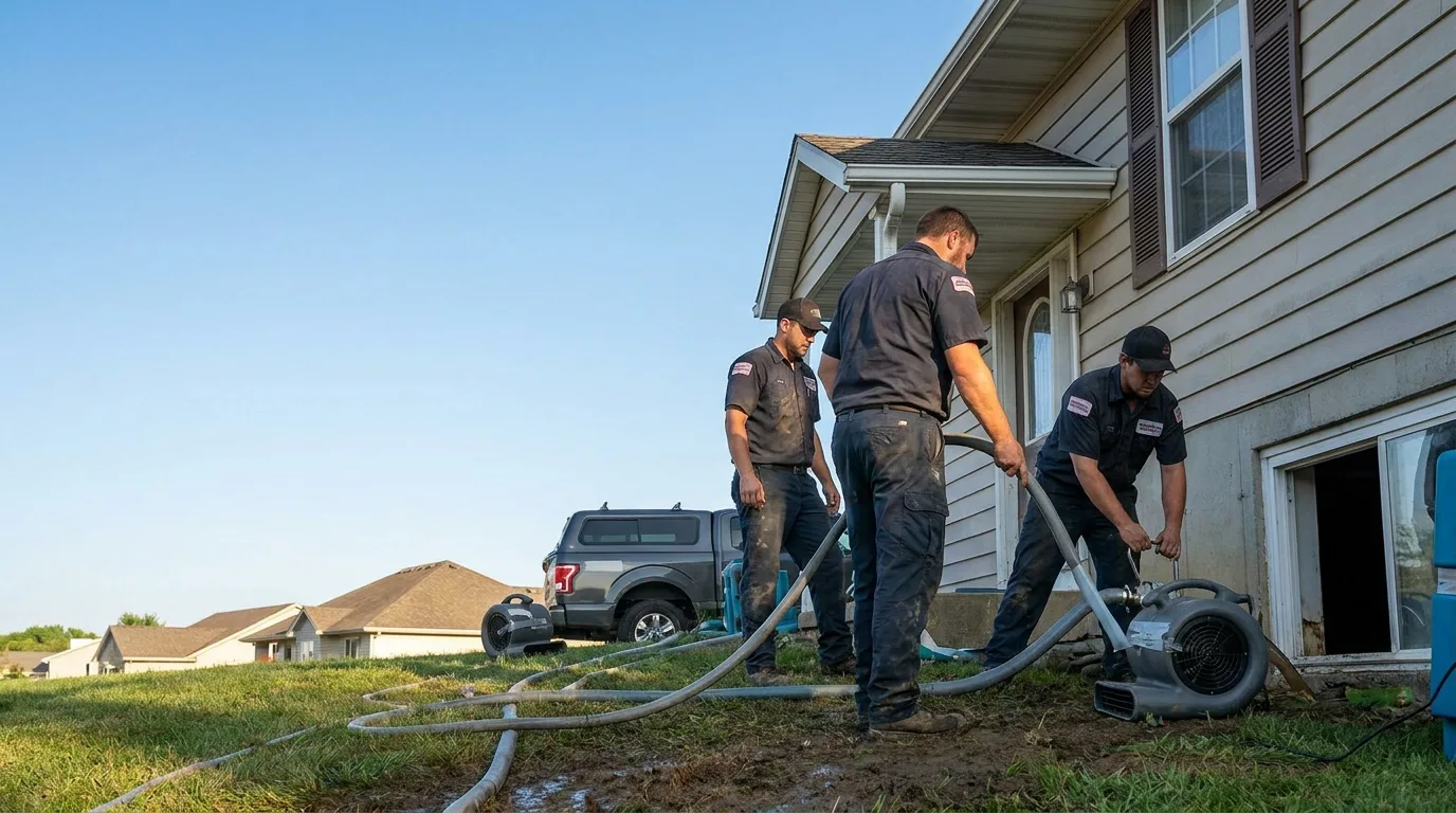 Water Removal in Sanger, TX near me